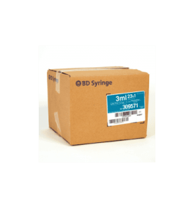 3ML SYRINGE WITH 25G 1 NEEDLE (50 BOX) - SYND50 -