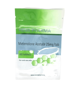 Methenolone Acetate 25mg/tab Hemi Pharma UK - MAHPUK - Hemi Pharma UK