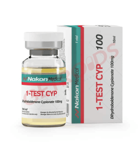 1-Test Cyp 100mg 10 ml Nakon Medical USA 