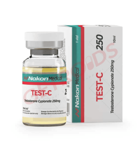 Test-C 250mg 10 ml Nakon Medical USA - TC250NA - Nakon Medical USA