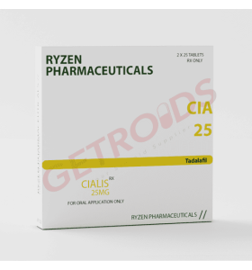 Cialis 25mg 50 Tablets Ryzen Pharma USA - CIARYZ - Ryzen Pharma USA