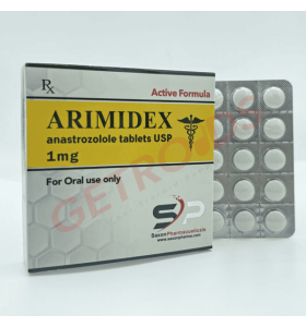 Arimidex 1 mg 50 Tablets Saxon Pharma USA