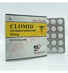 Clomid 50 mg 50 tabs Saxon Pharma USA - CLSAX - Saxon Pharma USA