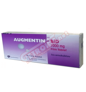 Augmentin 1000 mg 14 Tablets Glaxosmithkline -