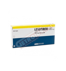 Levotiron 100 mg 100 Tablets Abdi Ibrahim EP - LEVO100EX - Abdi Ibrahim