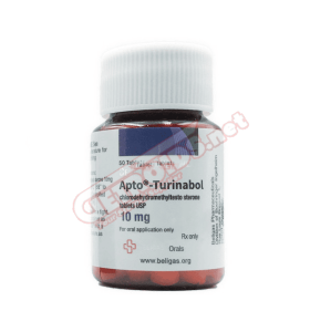 Apto Turinabol 10 mg 50 Tablets Beligas Pharma USA -