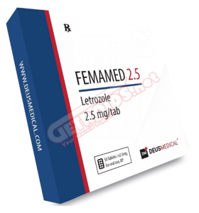 FEMAMED 2.5 AROMATASE INHIBITOR Deus Medical - DEUFEM - Deus Medical