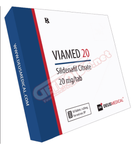 VIAMED 20 PDE5 INHIBITOR Deus Medical - DEUVIA - Deus Medical