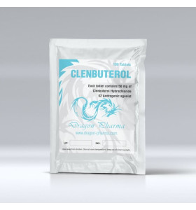 Clenbuterol 40 mcg 100 Tablets Dragon Pharma - DRCLA - Dragon Pharma