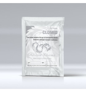 Clomid 50 mg 100 Tablets Dragon Pharma - DPCLO - Dragon Pharma