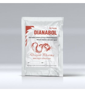 Dianabol 20 mg 100 Tablets Dragon Pharma - DPDIA20 - Dragon Pharma