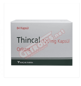 Thincal Orlistat 84 Caps 120 Mg Kocak Farma EXP - THINEX - Kocak Farma