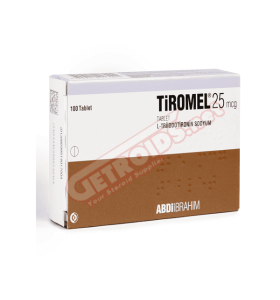 Tiromel T3 Cytomel 25 Mcg 100 Tablets Abdi Ibrahim EXP - TIROEX - Abdi Ibrahim