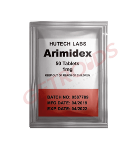 Arimidex 1 mg 50 Tablets Hutech Labs USA -