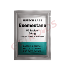 Exemestane 20 mg 50 Tablets Hutech Labs USA - EXHUS - Hutech Labs USA