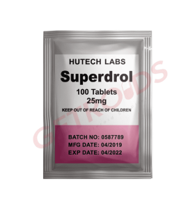 Superdrol 25 mg 10 Tablets Hutech Labs. USA - SUPHU - Hutech Labs USA