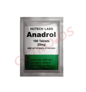 Anadrol 25 mg 100 Tablets Hutech Labs USA 