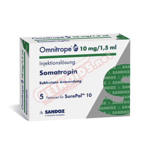 Omnitrope Somatropin 30 iu (10 mg) Sandoz - san - SANDOZ