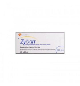 Zyban 150 mg 60 tablets Glaxosmithkline - z-ban - Glaxosmithkline