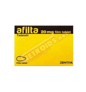 Afilita 20 mg 4 Tablets Zentiva 