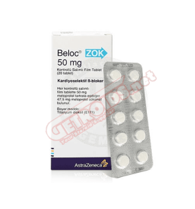 Beloc 50 mg 20 Tablets AstraZeneca 