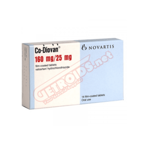 Co-Diovan 160/25 mg 28 Tablets Novartis - C16028 - Novartis