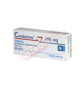 Cordarone 200 mg 30 Tablets Aventis - C230 - Sanofi Aventis