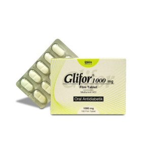 Glifor 1000 mg 100 Tablets Bilim - G100B - Bilim Pharmacy