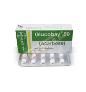 Glucobay 50 mg 90 Tablets Bayer - GLU50 - Bayer