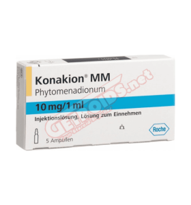 Konakion MM (Vitamin K1) 10 mg 5 amps /1 ml Roche - PG-KON - Roche