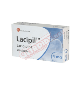 Lacipil 4 mg 28 Tablets GlaxoSmithKLline - LAS - Glaxosmithkline