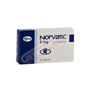 Norvasc 5 mg 30 Tablets Pfizer - N530 - Pfizer