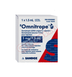 Omnitrope Somatropin 15 iu (5mg) Sandoz - PG-OM - SANDOZ