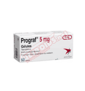 Prograf 5 mg 50 Tabs Astellas Pharma - PG-AST5 - Astellas Pharma