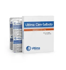 ULTIMA-CLEN-SALBUTO 2 mg 50 Tablets Ultima Pharma INT - ULSALCUI - Ultima Pharma INT