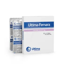 ULTIMA-FEMARA 5 mg 50 Tablets Ultima Pharma INT - ULFEMI - Ultima Pharma INT