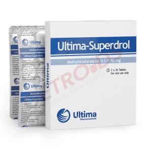 Ultima-Superdrol 10 mg 50 Tablets Ultima Pharma USA - SUP - Ultima Pharma USA