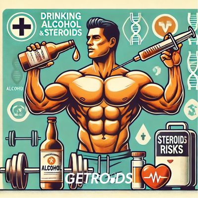 to use steroids and alcohol together